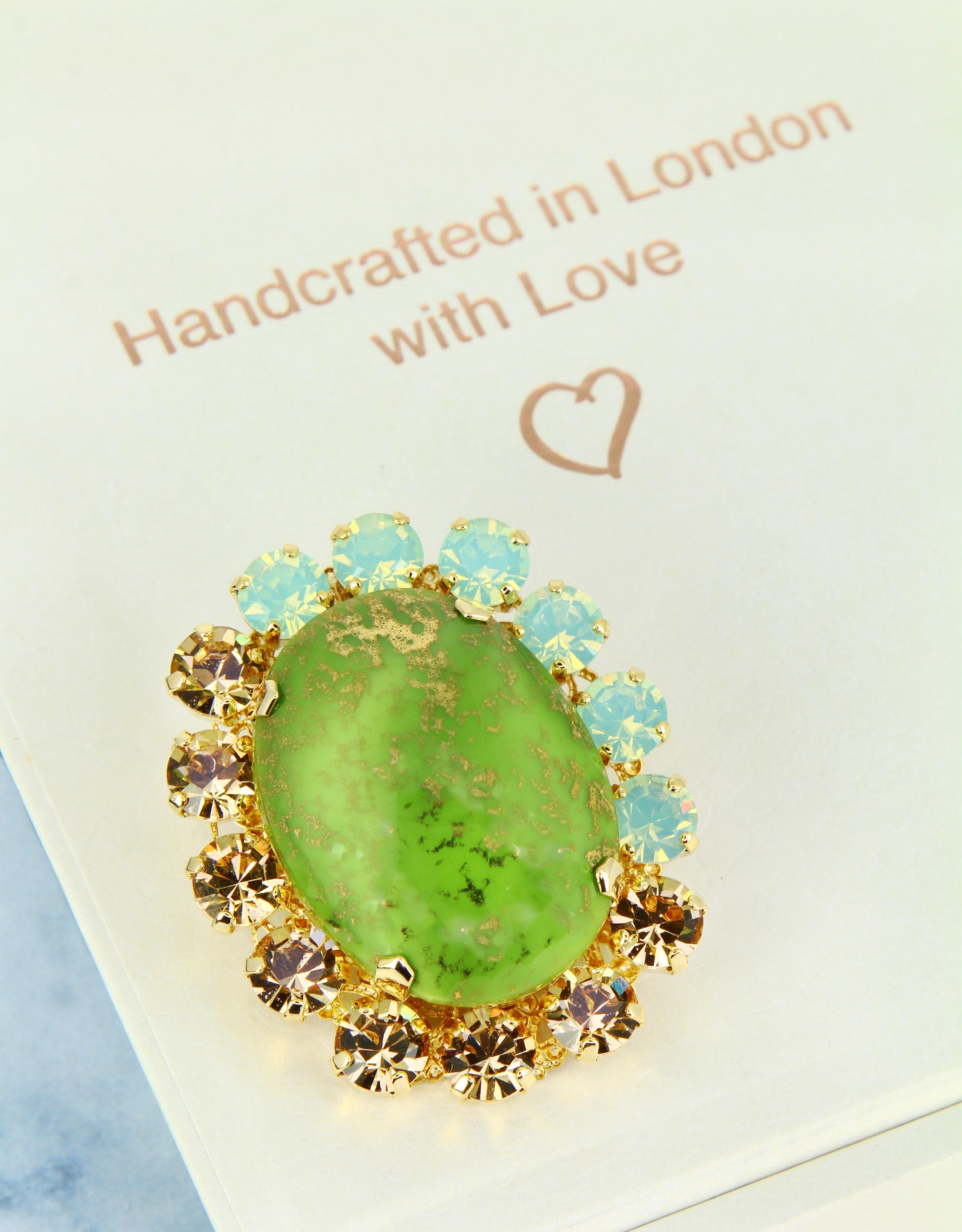 Vintage Jade Gold/