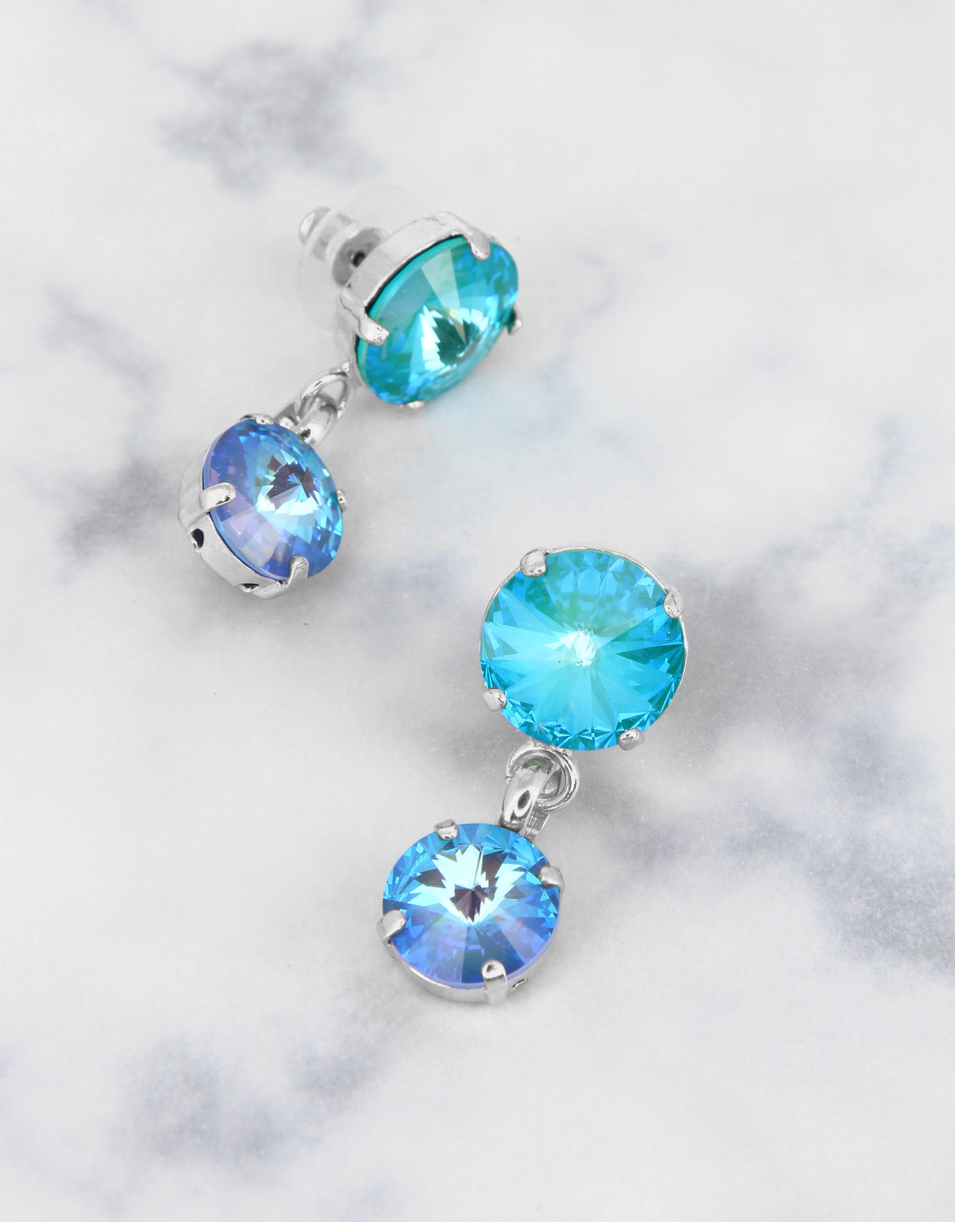 Aquamarine/ Silver