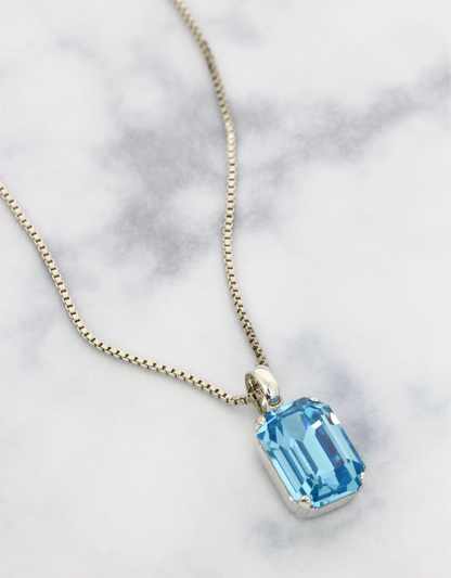 Aquamarine/ Silver