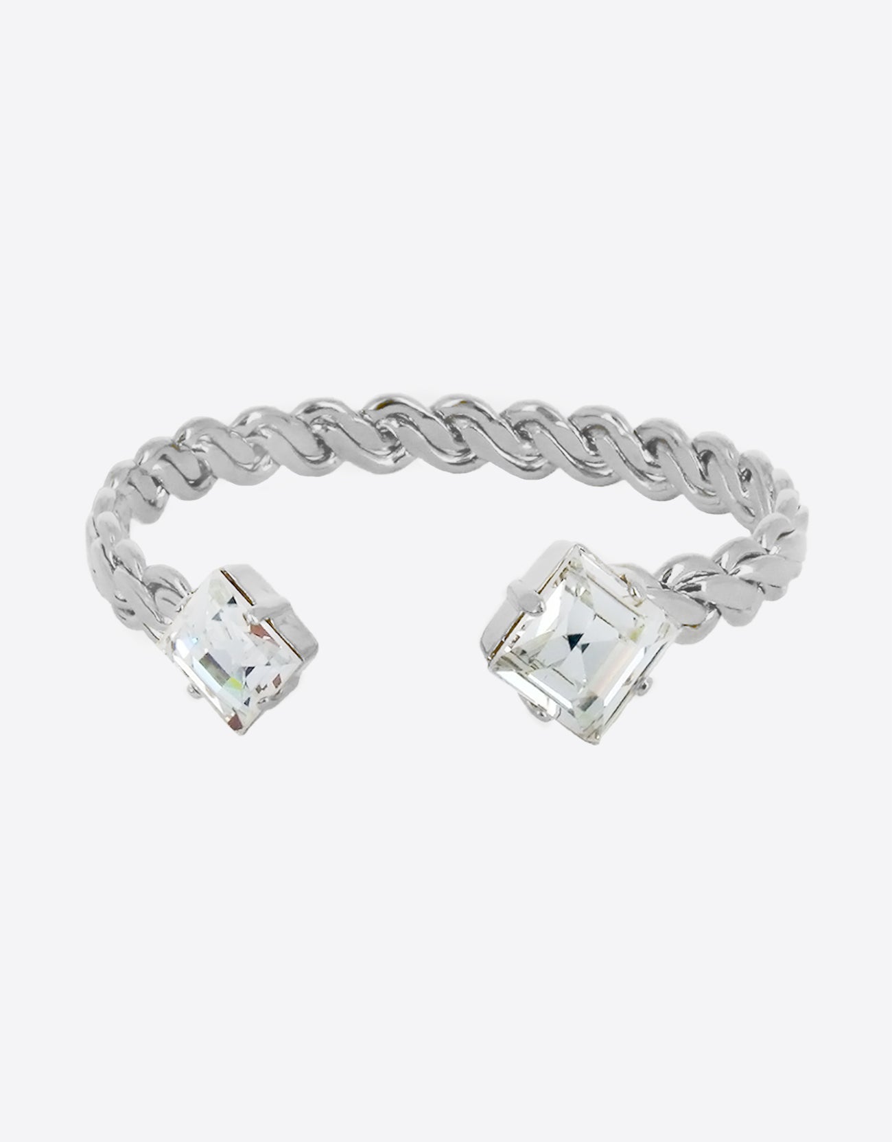 Crystal/ Silver