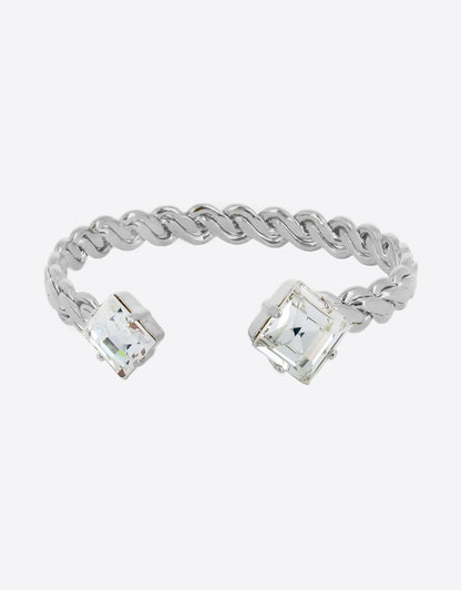 Crystal/ Silver