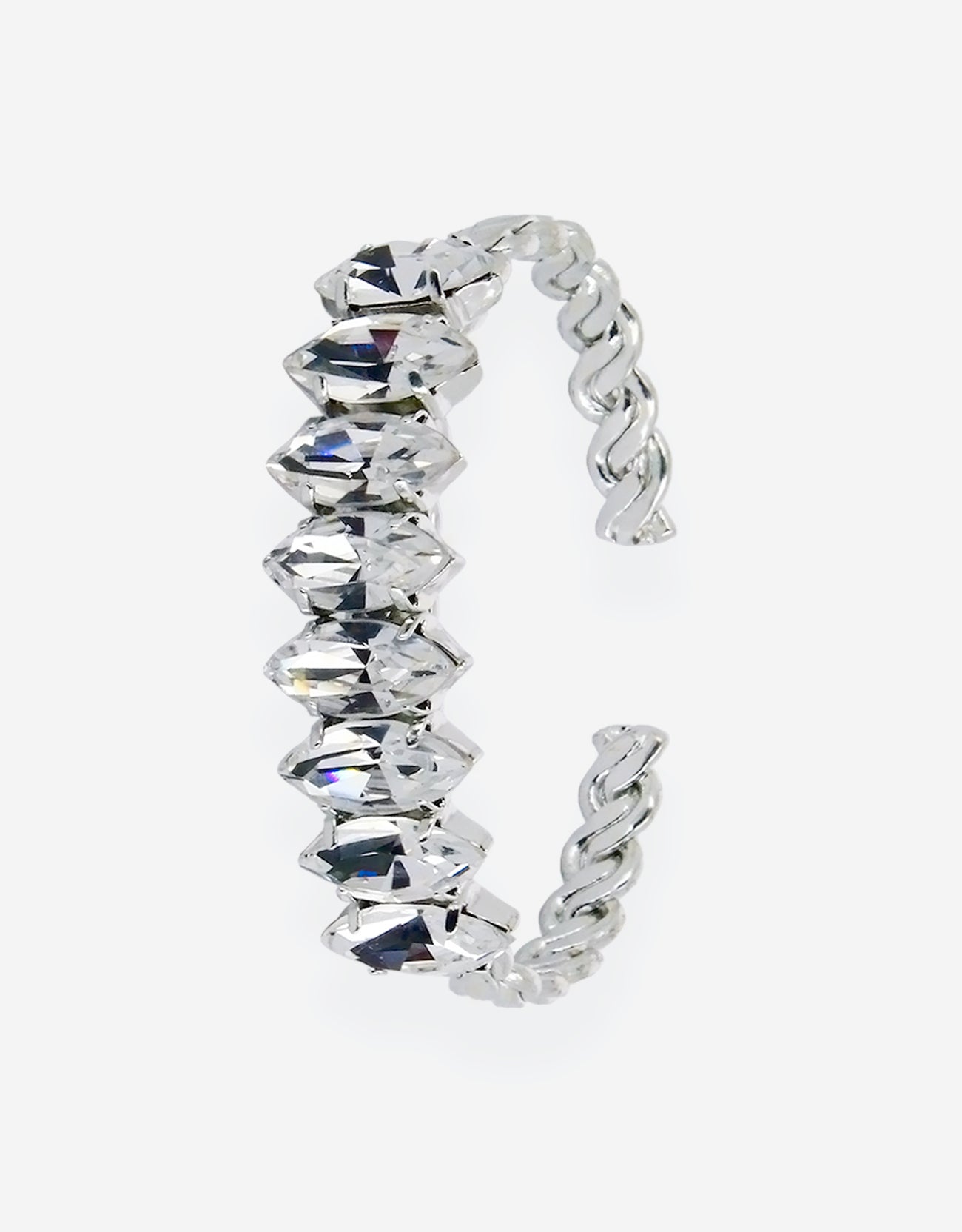 Crystal/ Silver