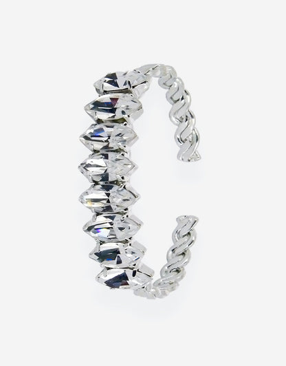 Crystal/ Silver