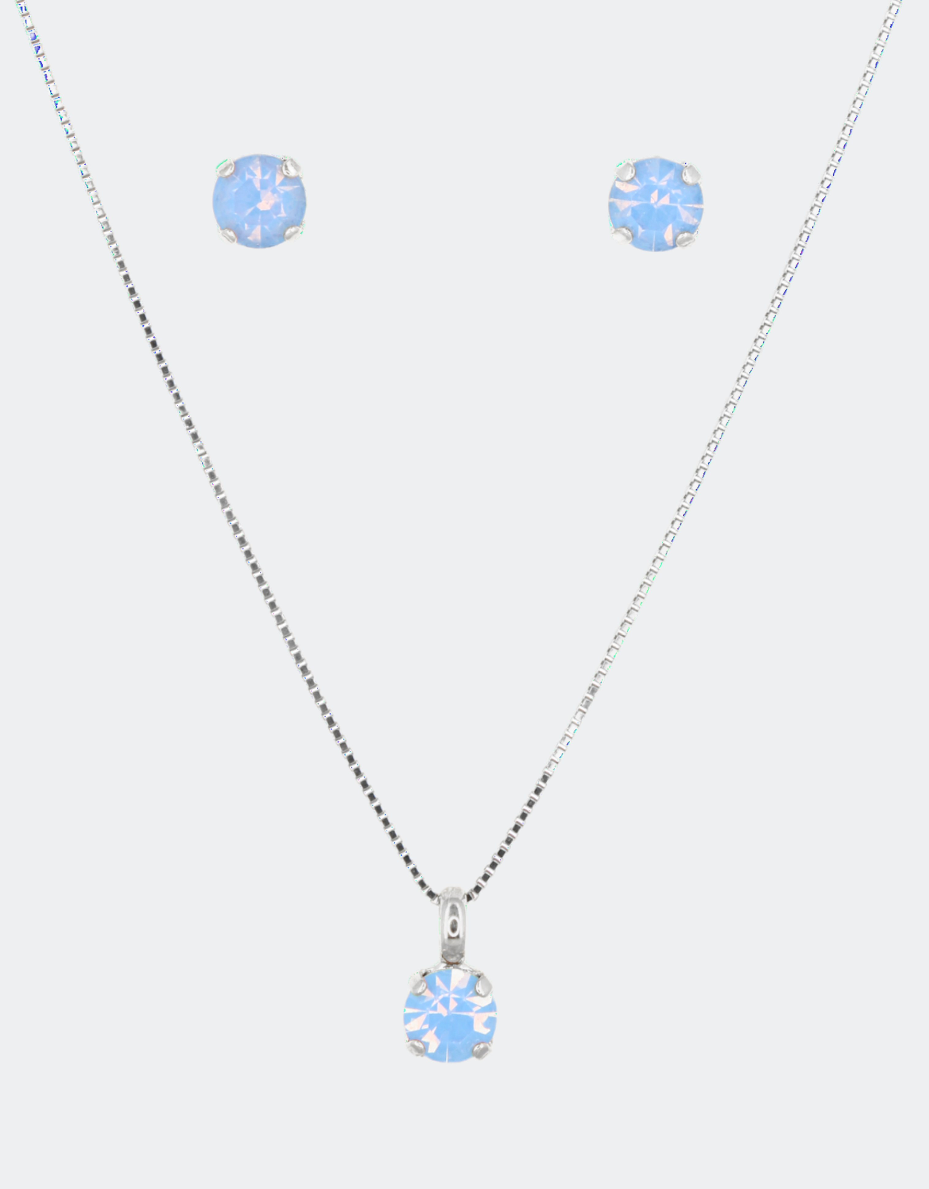 Blue Opal/ Silver