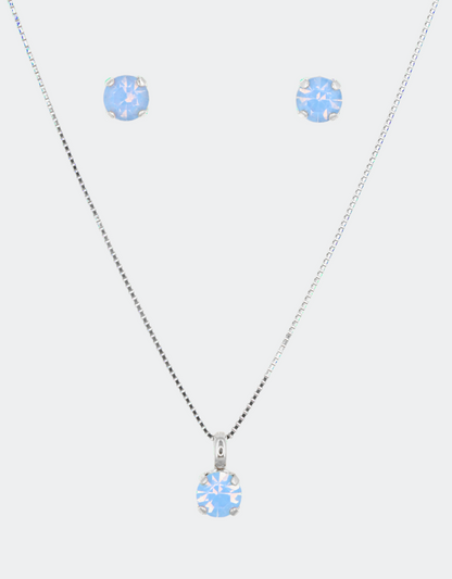 Blue Opal/ Silver