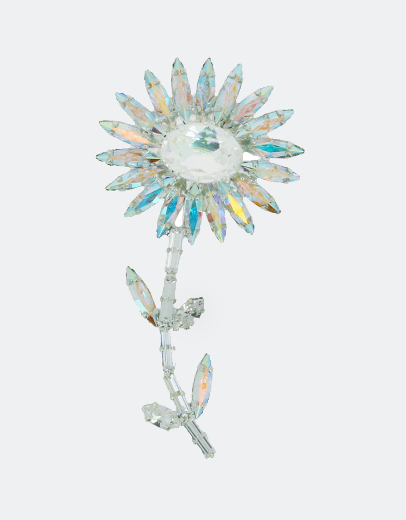 Crystal AB/ Silver
