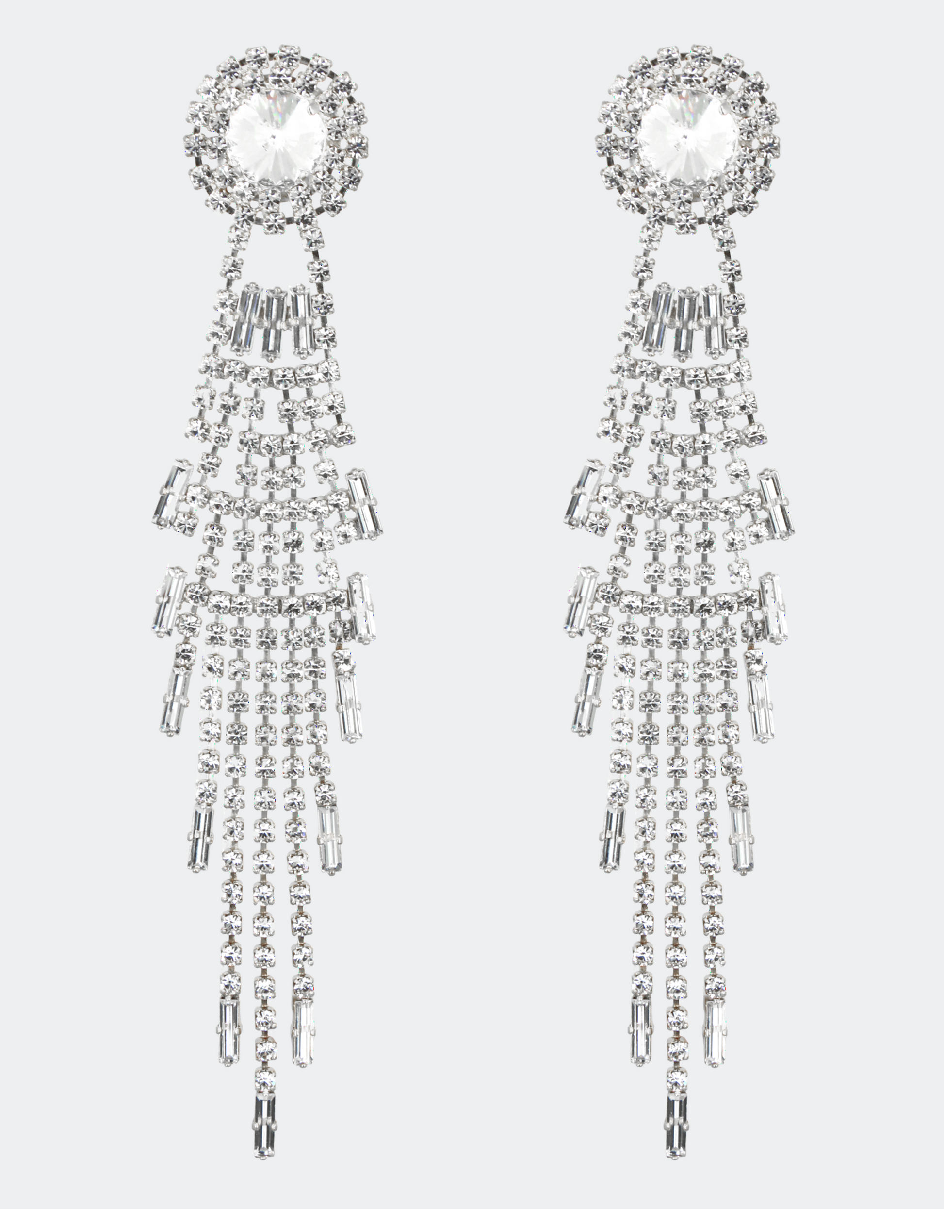 Crystal/ Silver