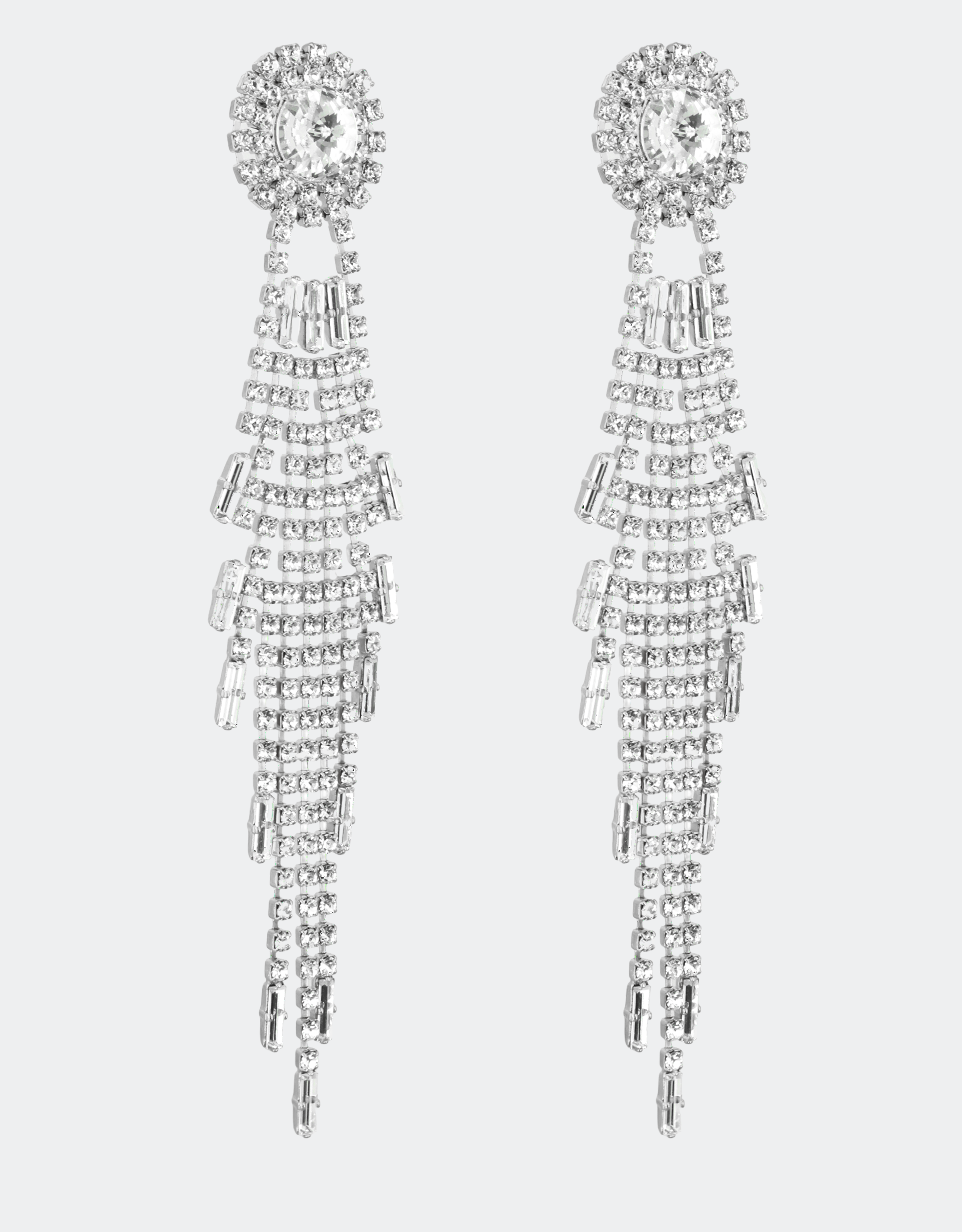 Crystal/ Silver