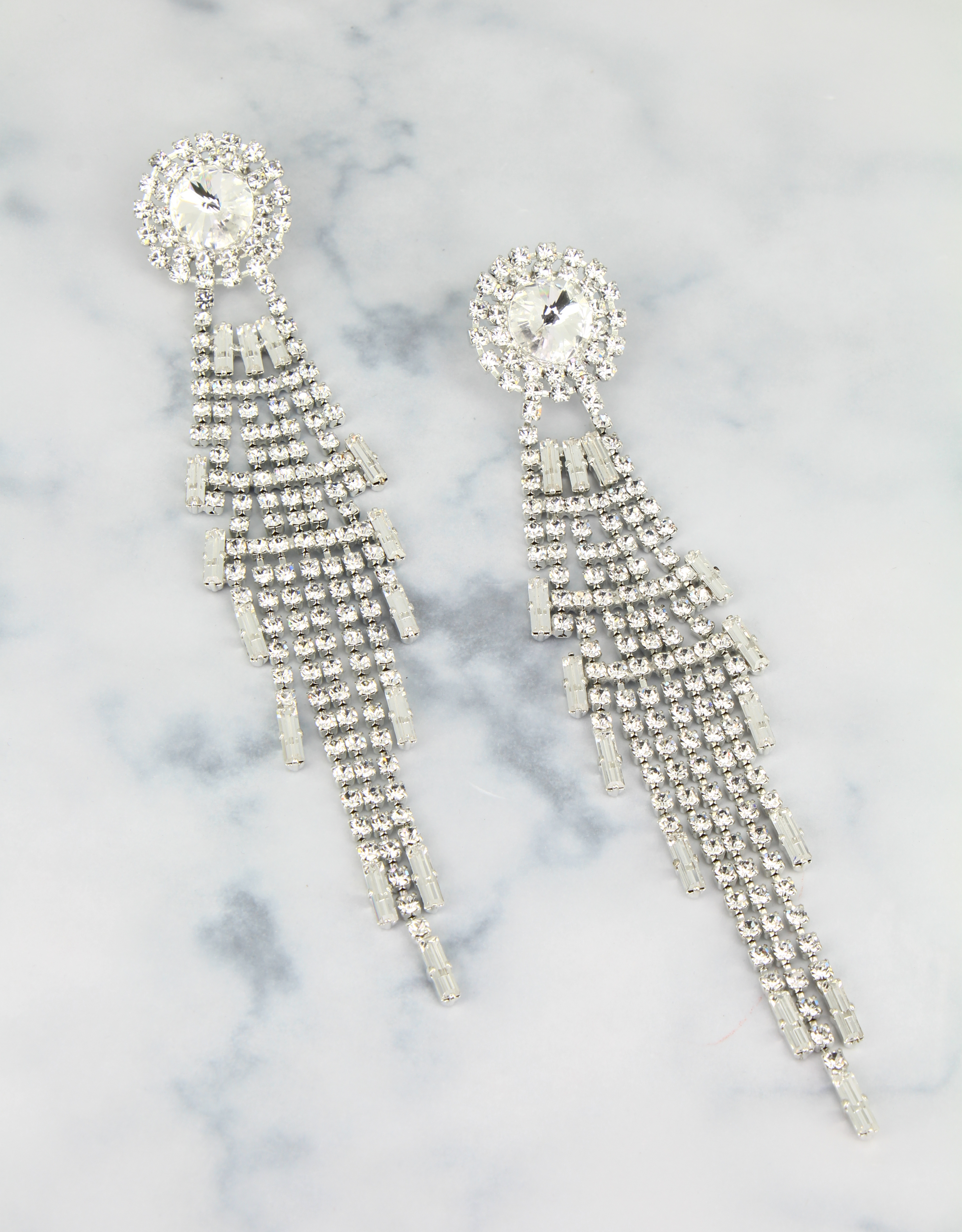 Crystal/ Silver