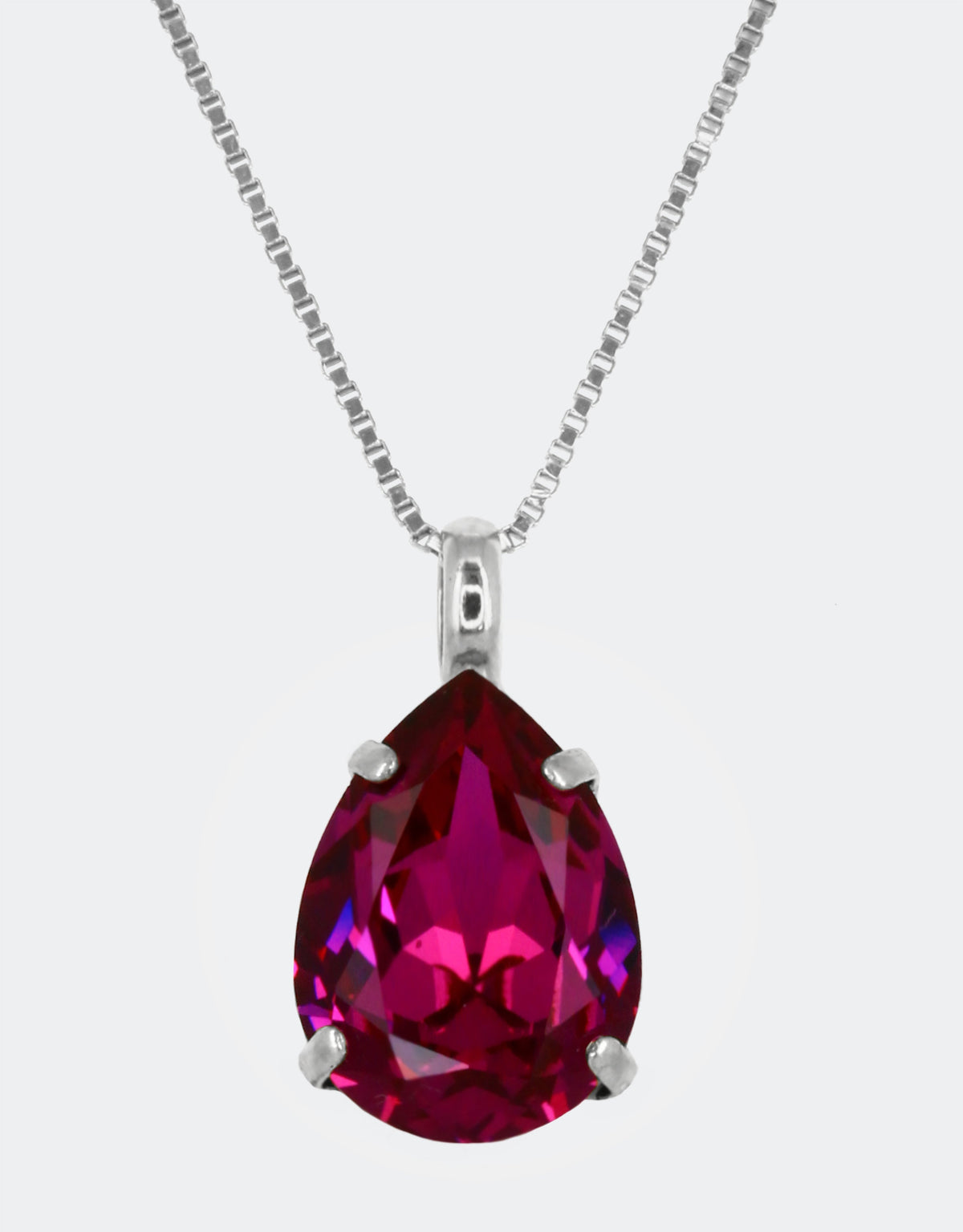 Fuchsia/ Silver