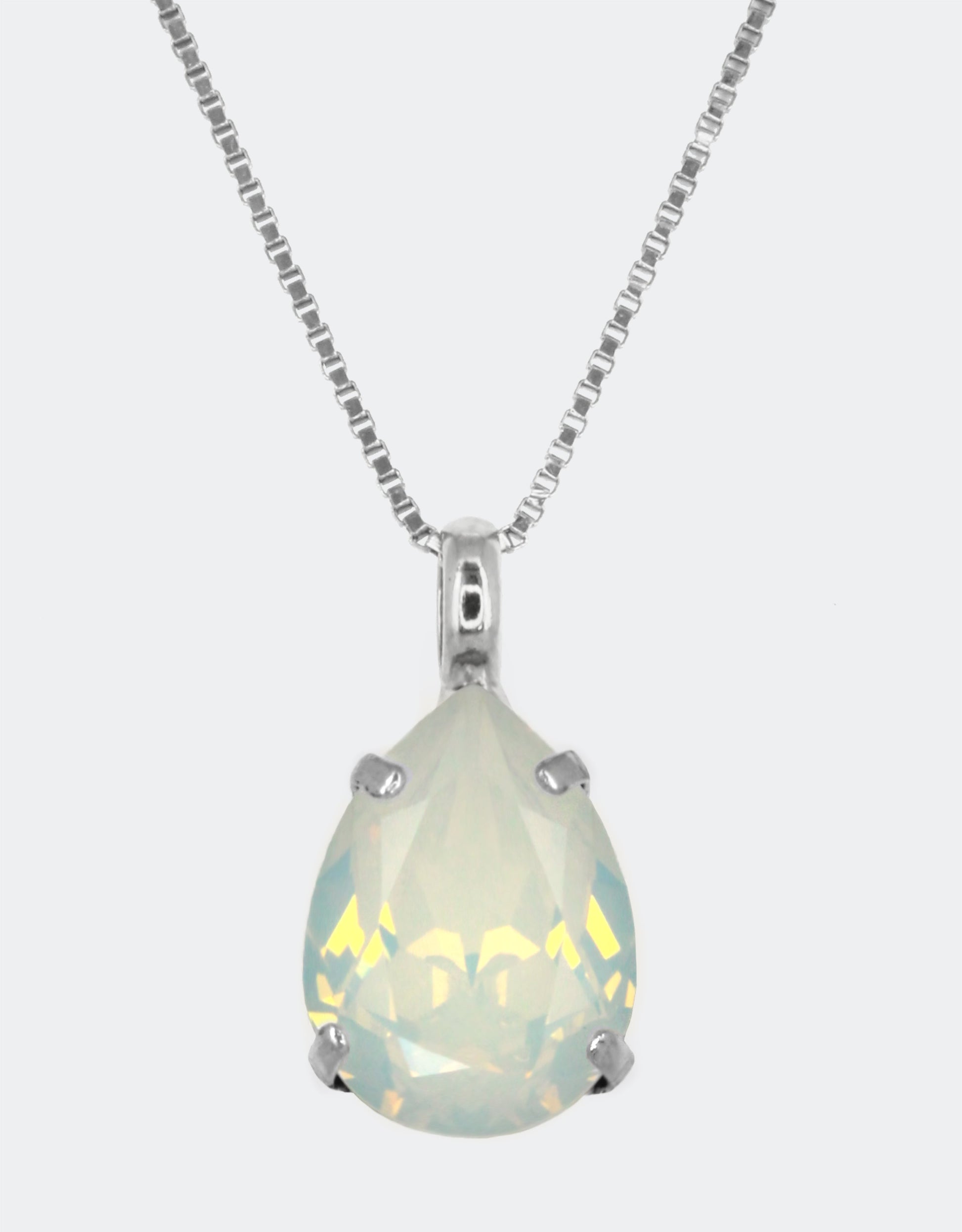White Opal/ Silver
