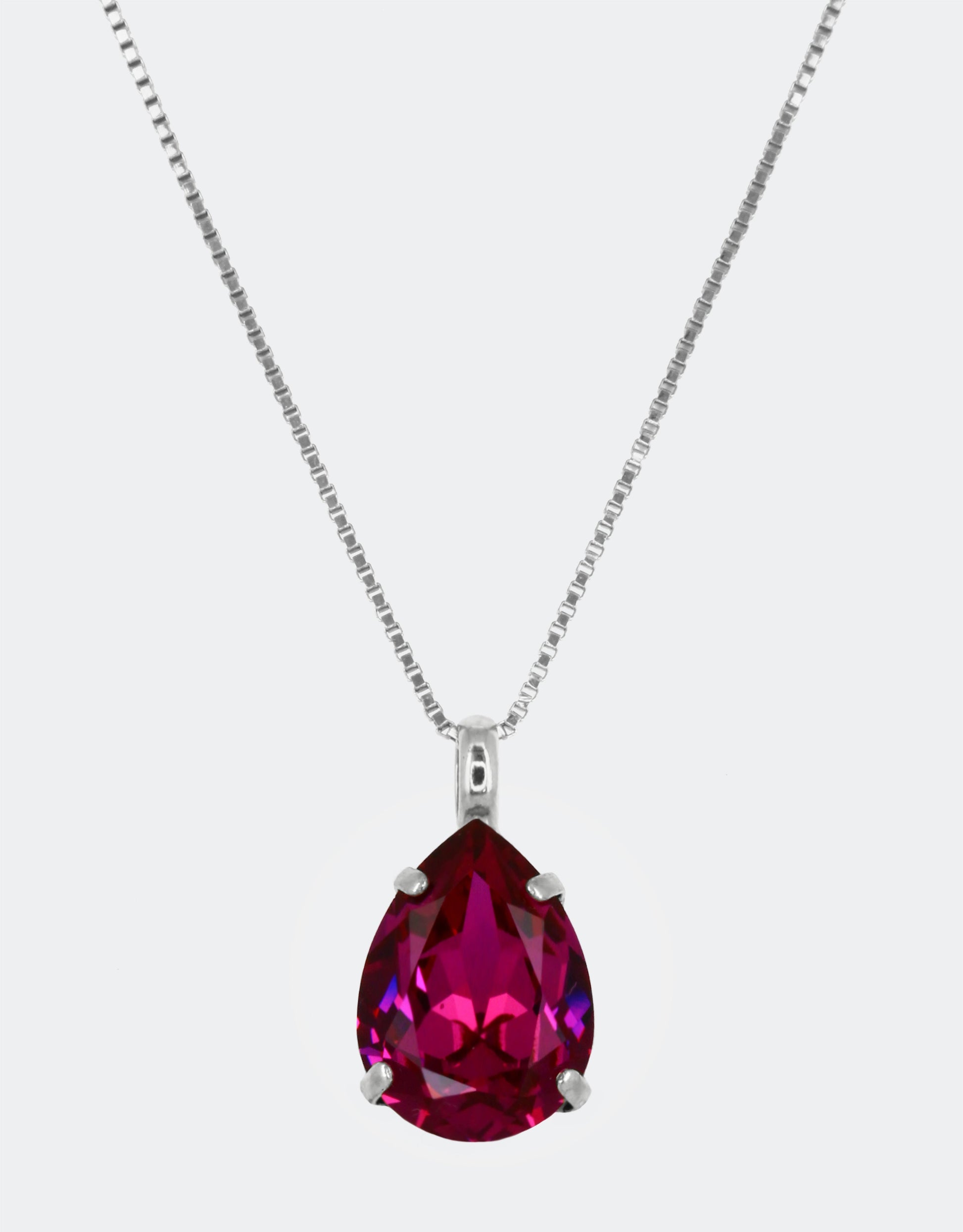 Fuchsia/ Silver