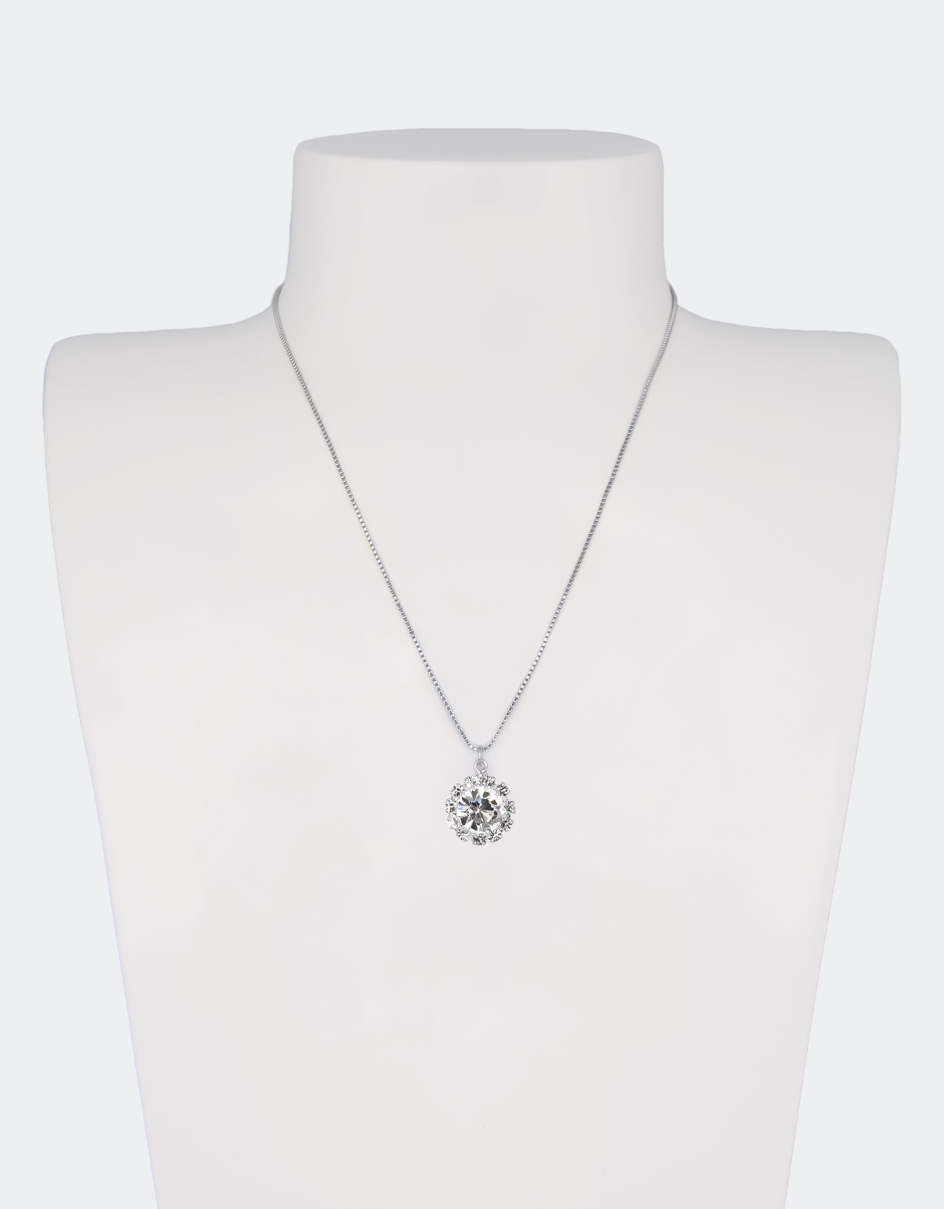 Crystal/ Silver