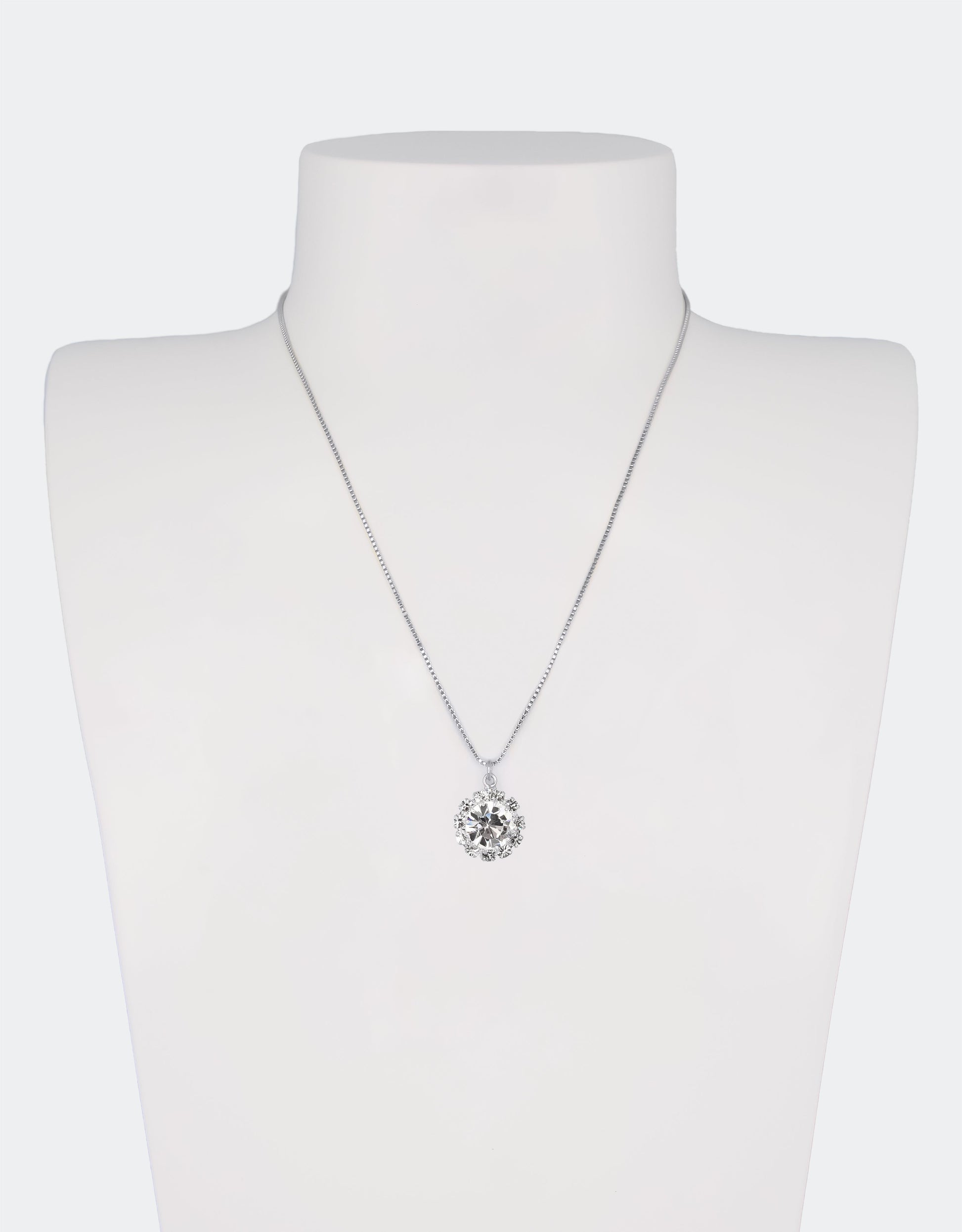 Crystal/ Silver