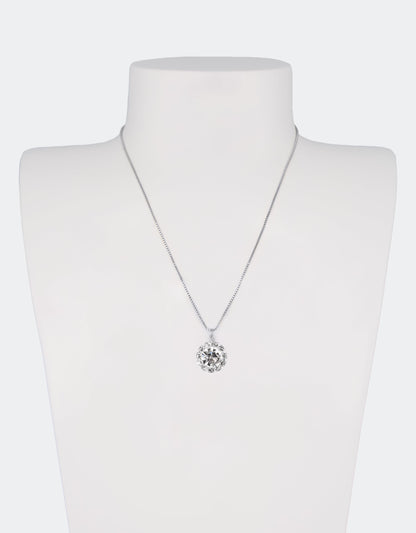 Crystal/ Silver