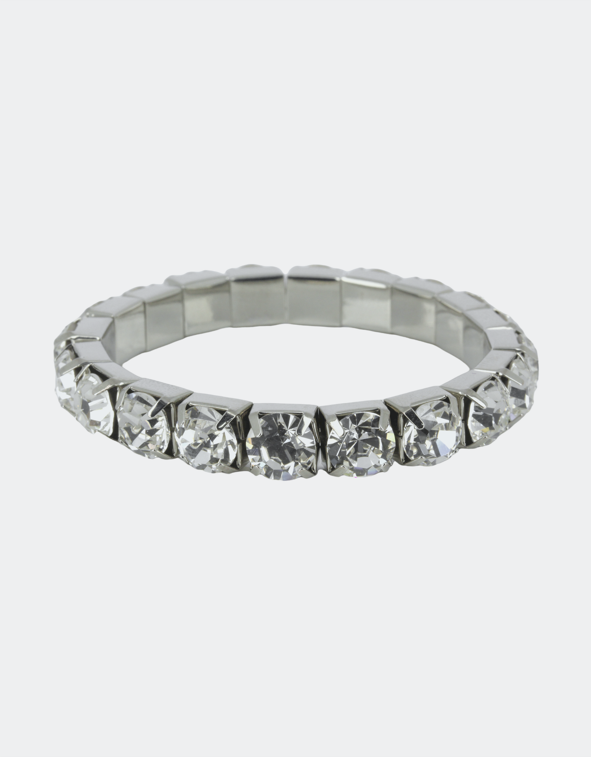 Crystal/ Silver