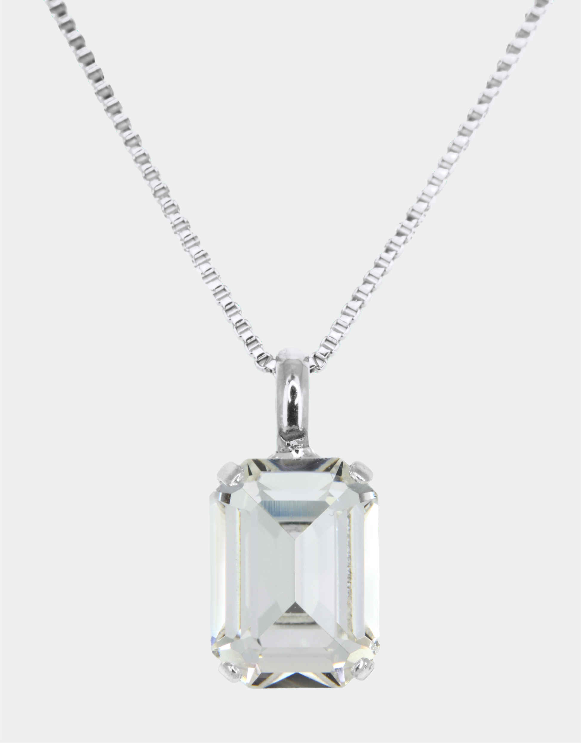 Crystal/ Silver