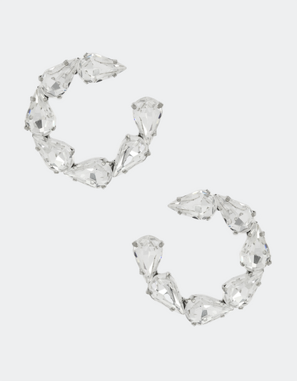 Crystal/ Silver