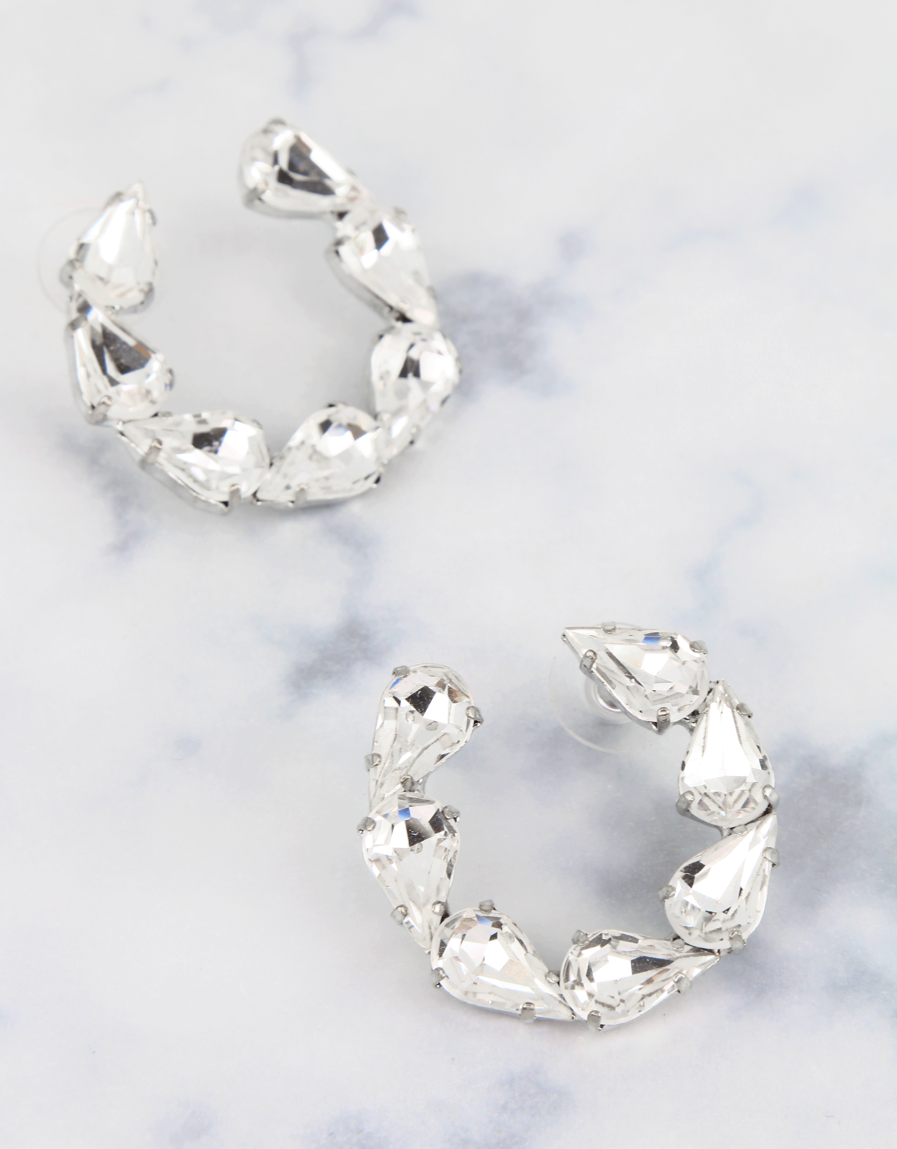 Crystal/ Silver