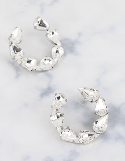 Crystal/ Silver