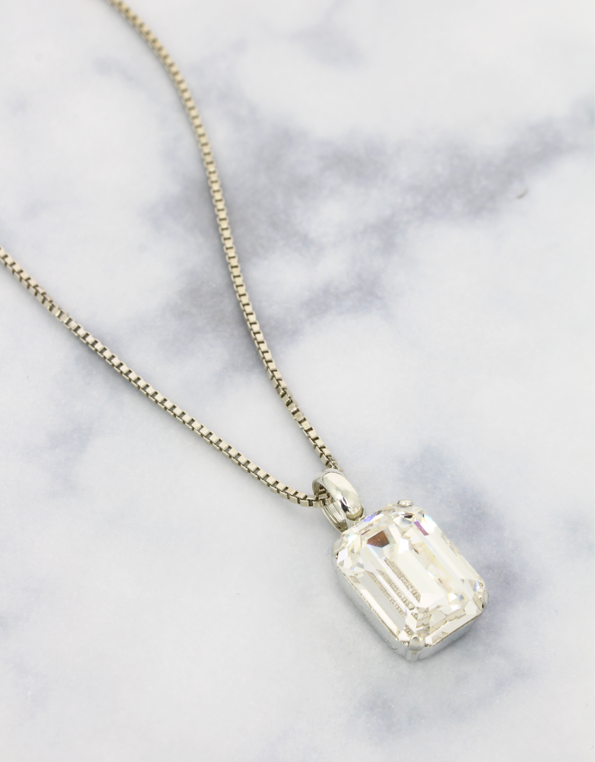 Crystal/ Silver