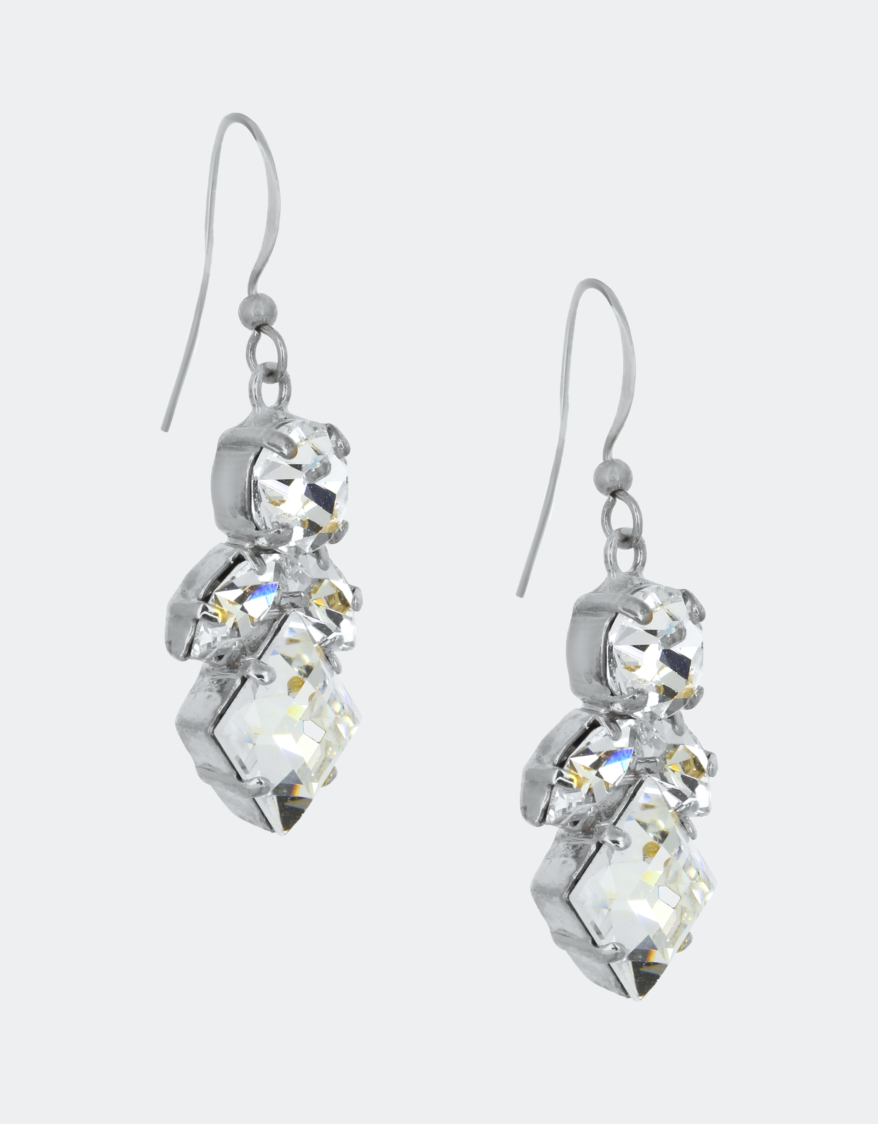 Crystal/ Silver