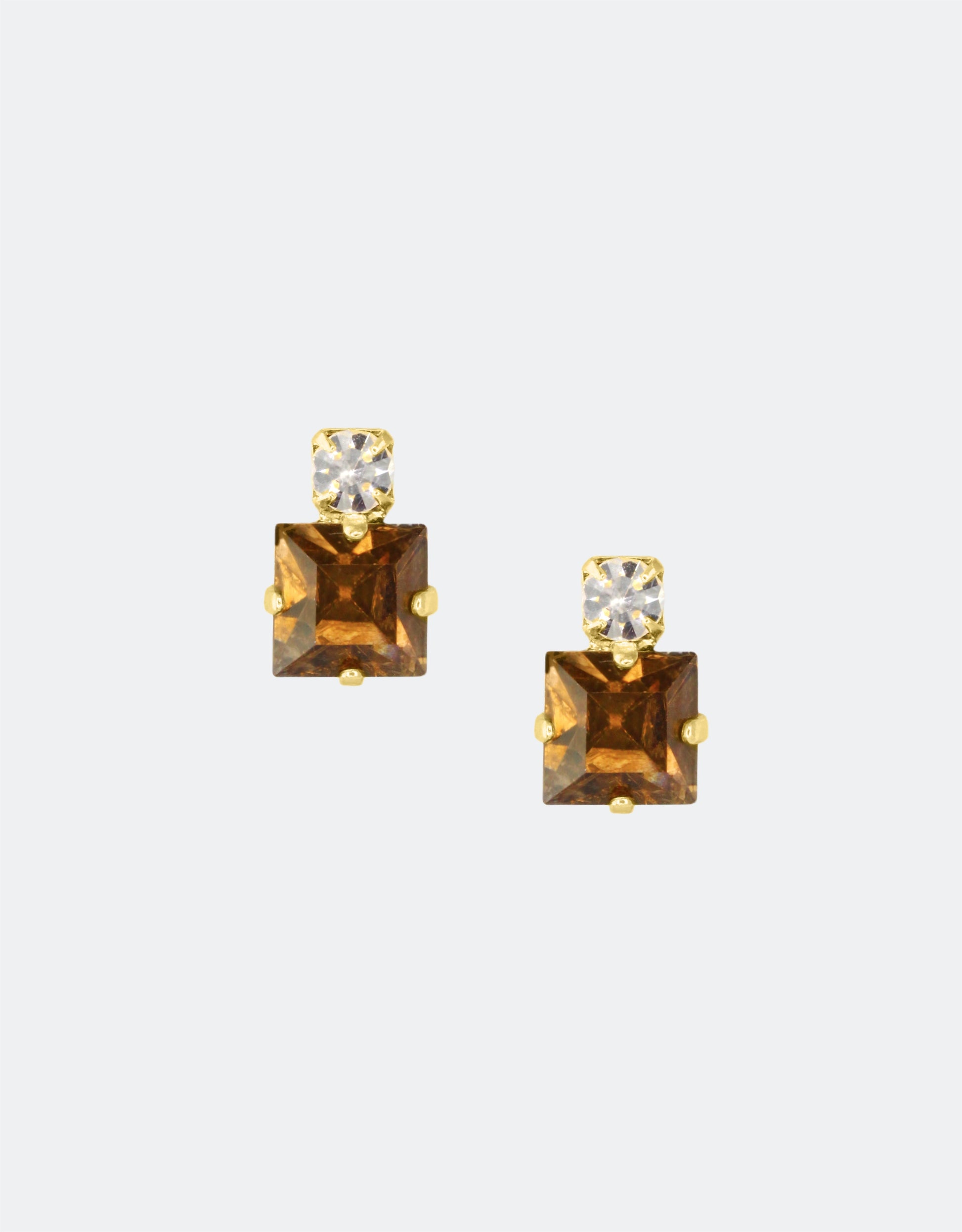 Smoked Topaz/ Gold