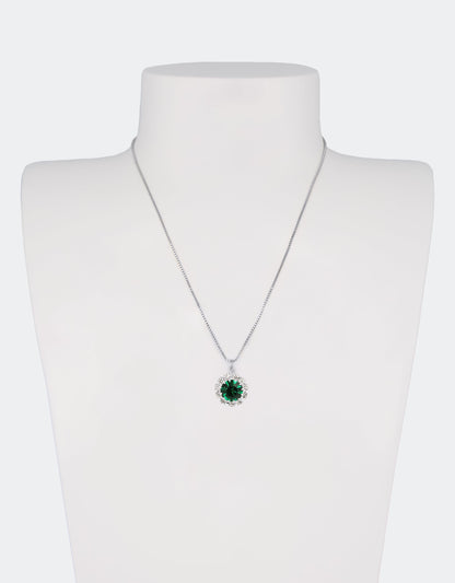 Emerald/ Silver