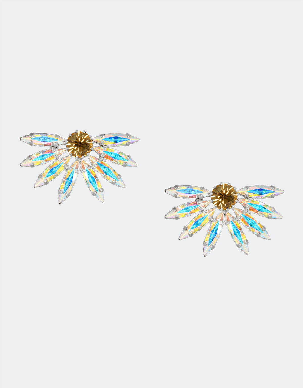 Crystal AB/ Silver
