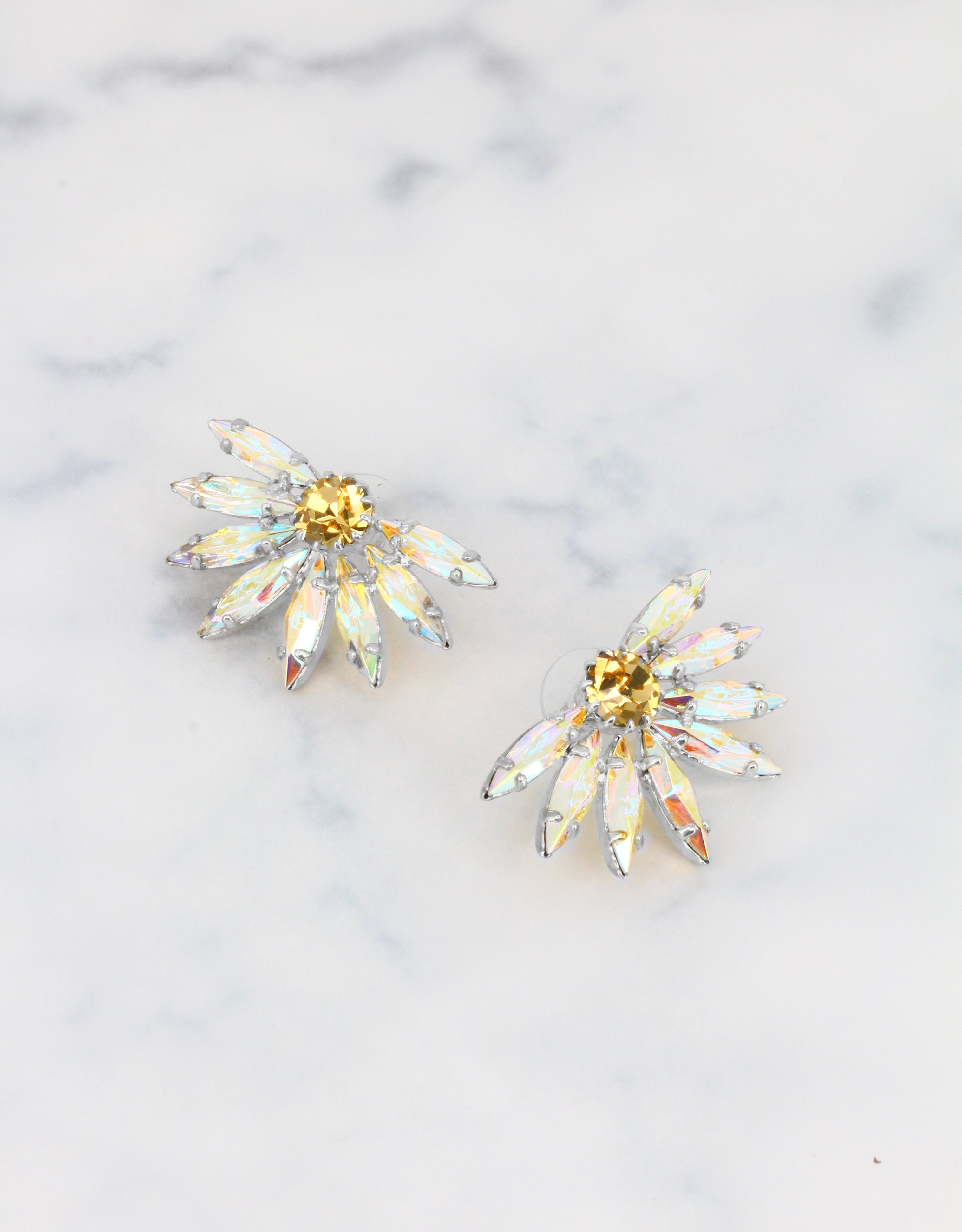 Crystal AB/ Silver