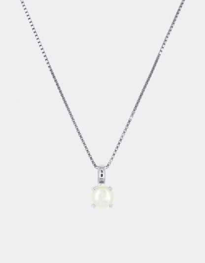White Pearl/ Silver