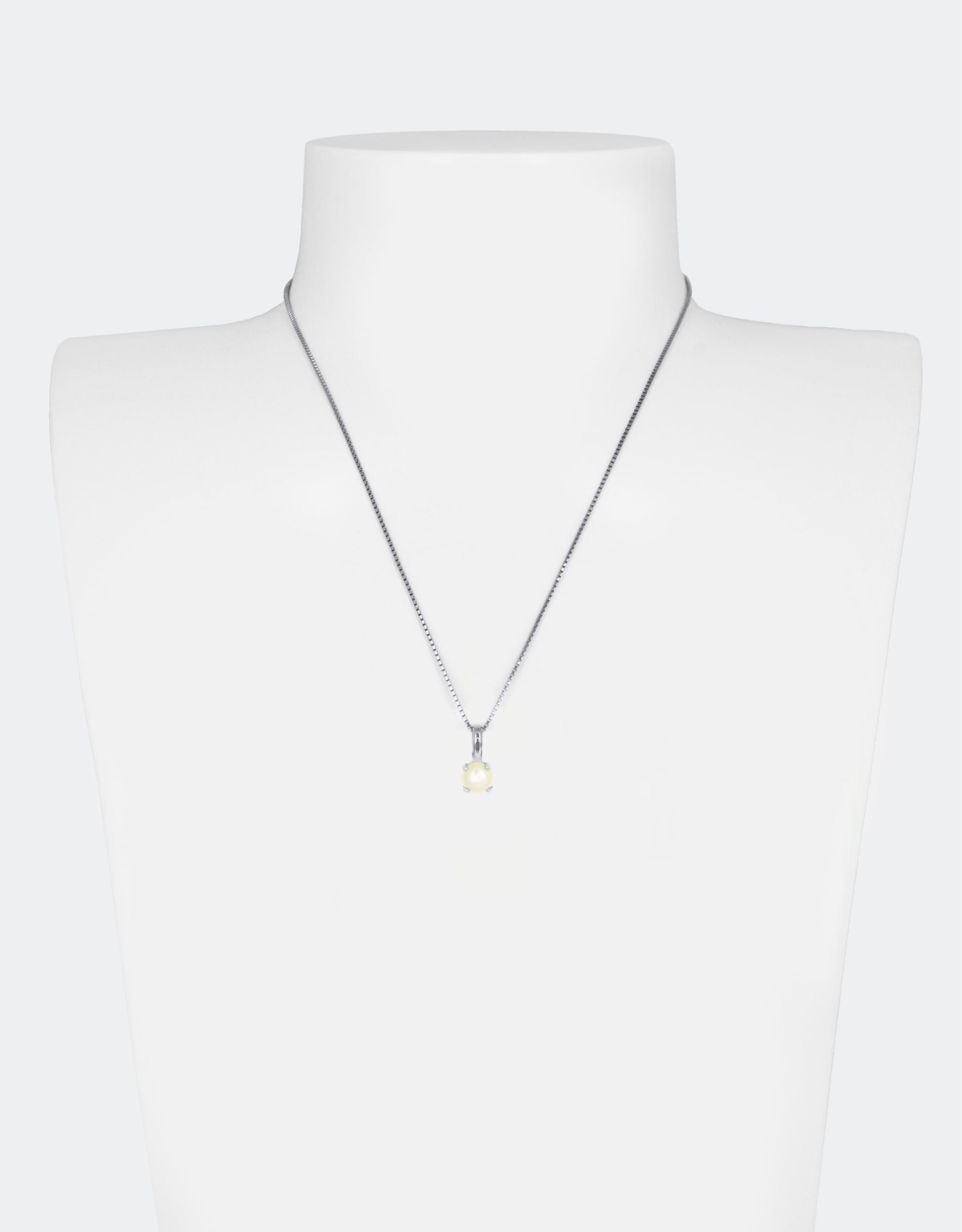 White Pearl/ Silver