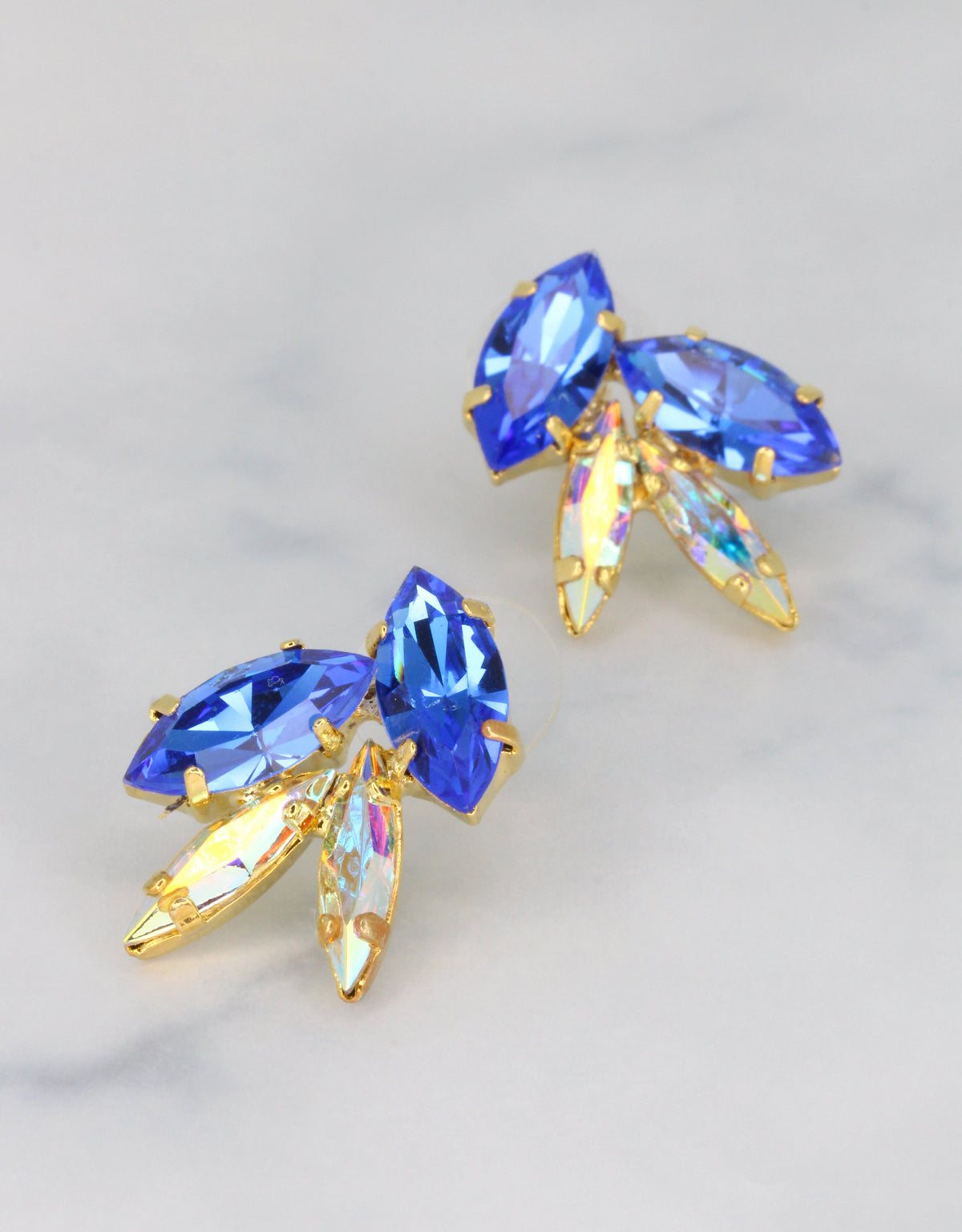 Willow Marquise Crystal Earrings
