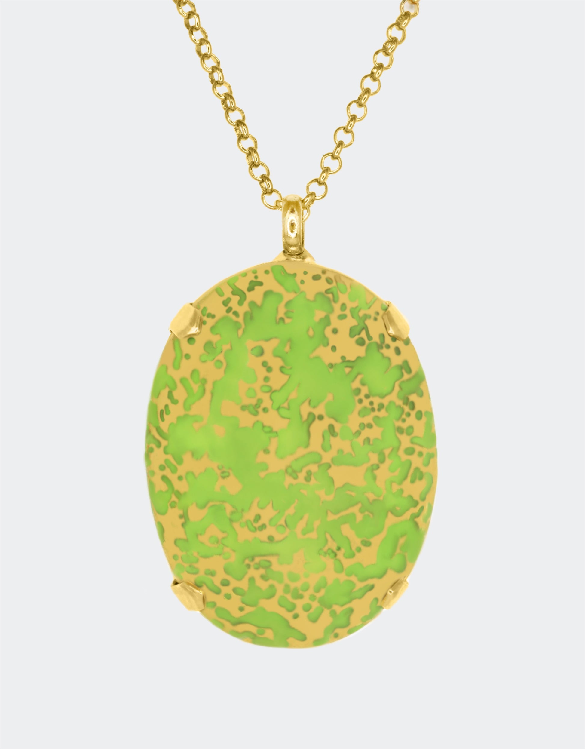 Vinatge Jade Gold/