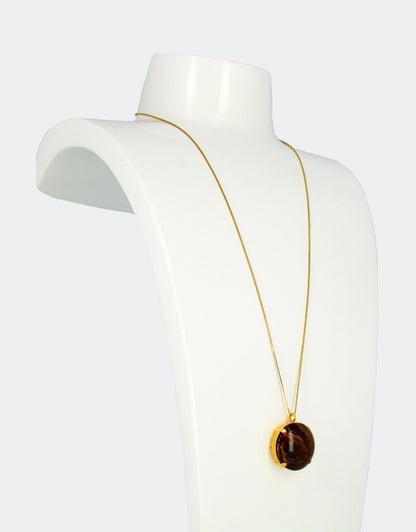 Long Chain Mars Necklace
