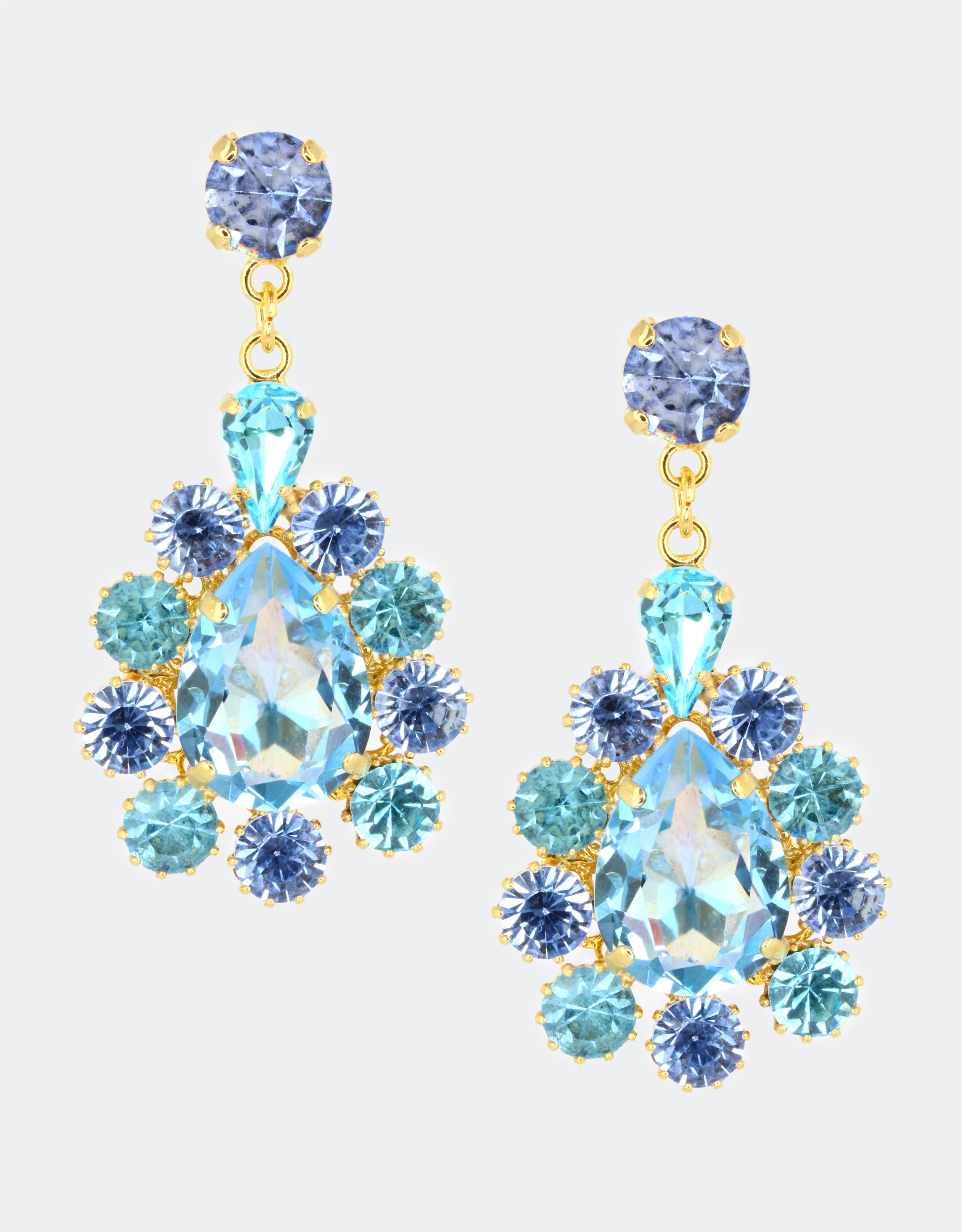 Aquamarine/ Gold