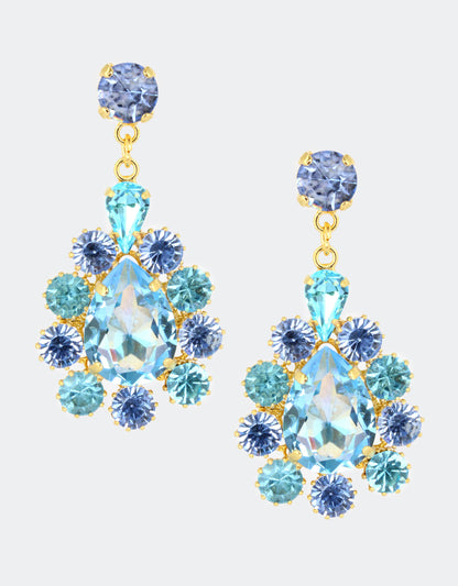 Aquamarine/ Gold