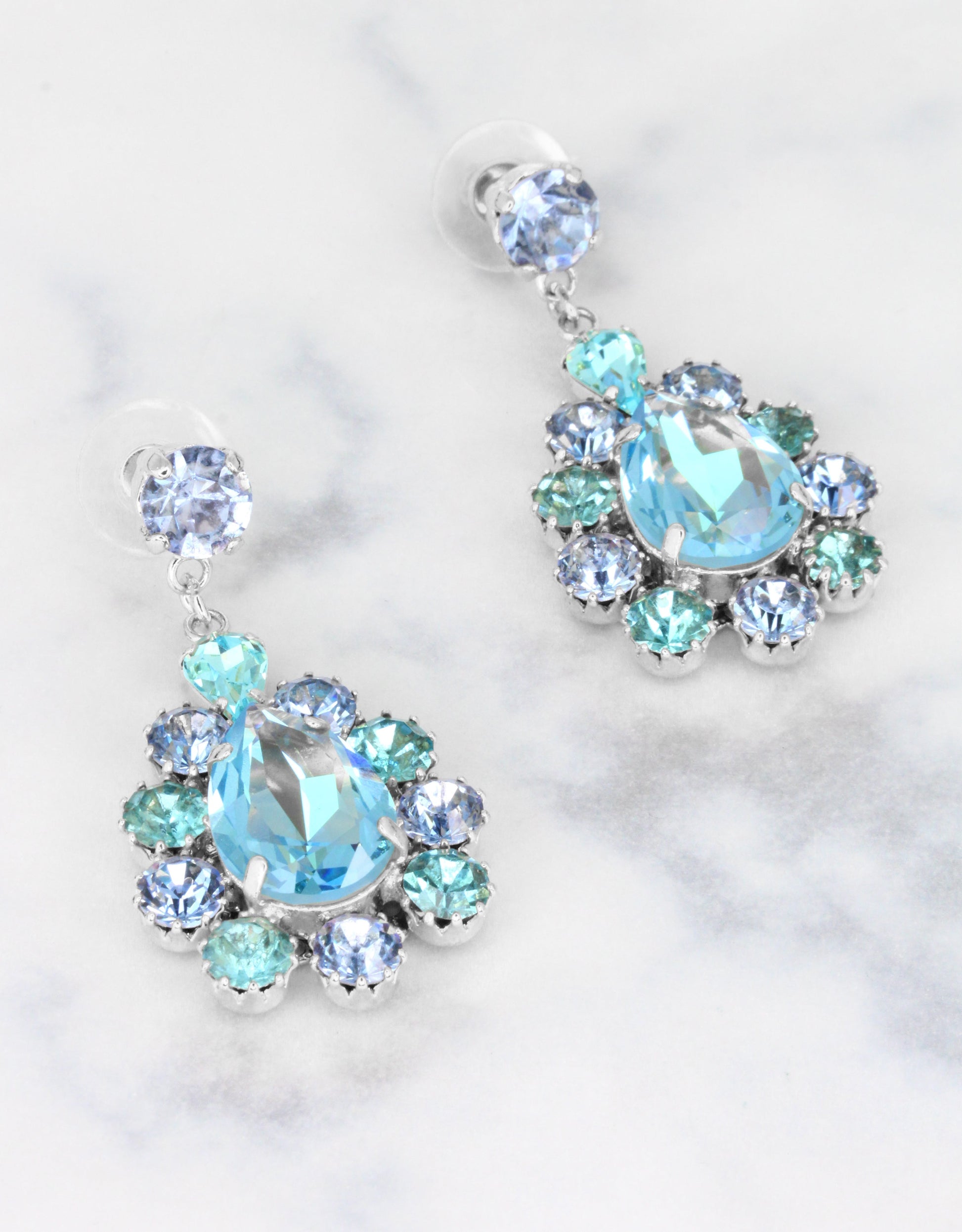 Aquamarine/ Silver