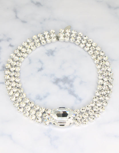 Crystal/ Silver