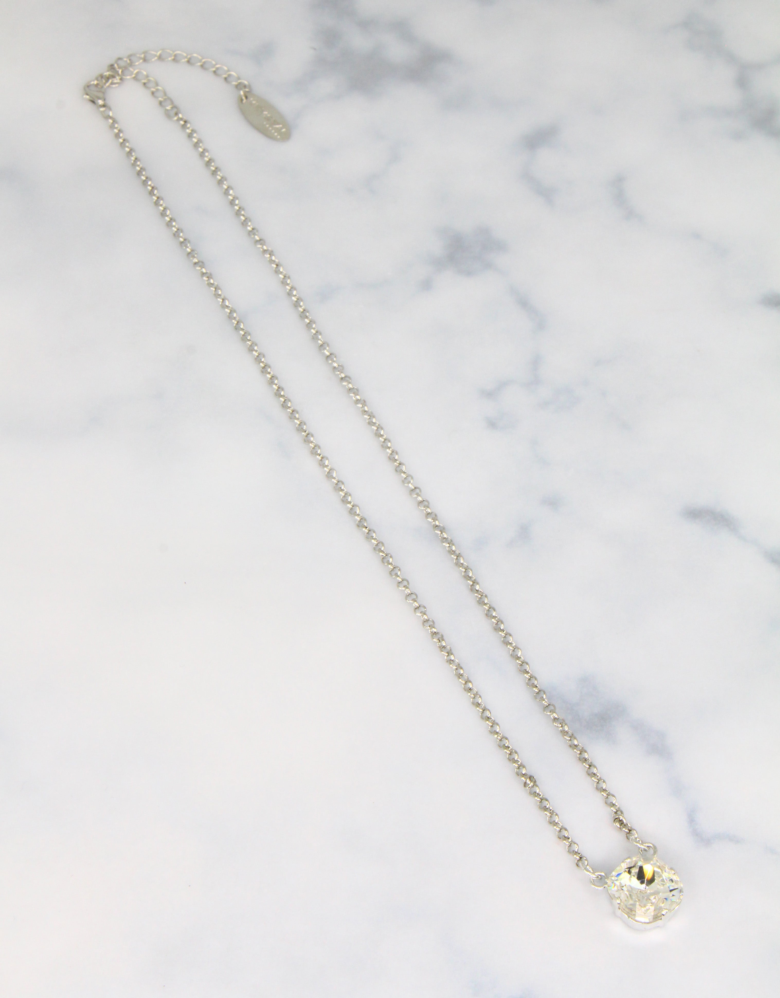 Crystal/ Silver
