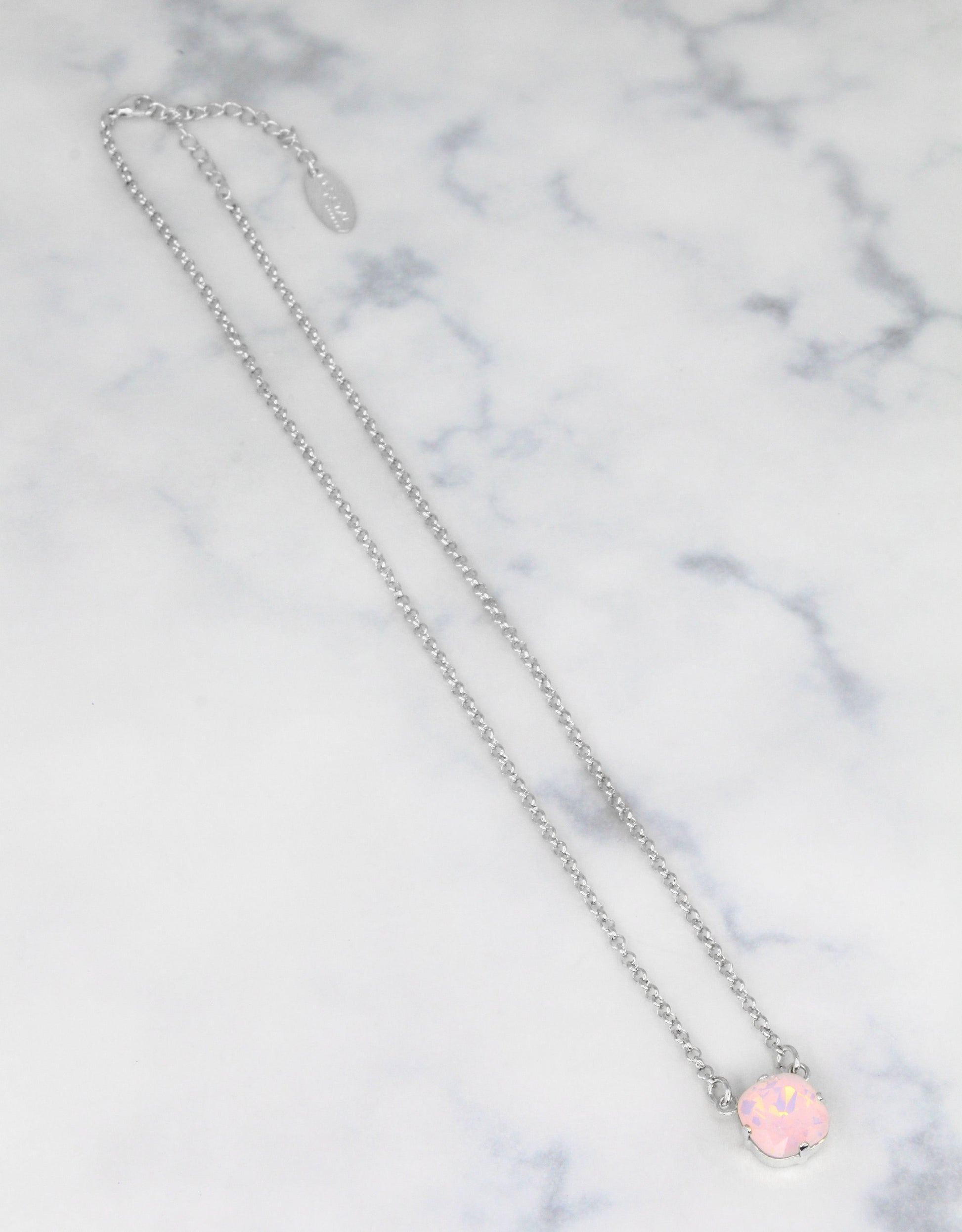 Rose Opal/ Silver
