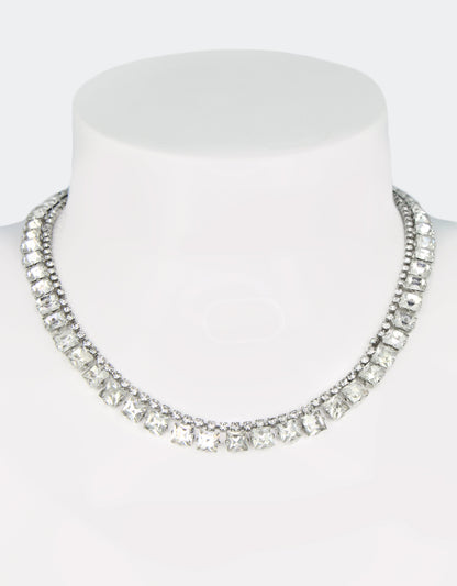 Crystal/ Silver
