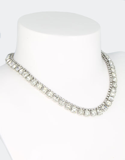 Crystal/ Silver