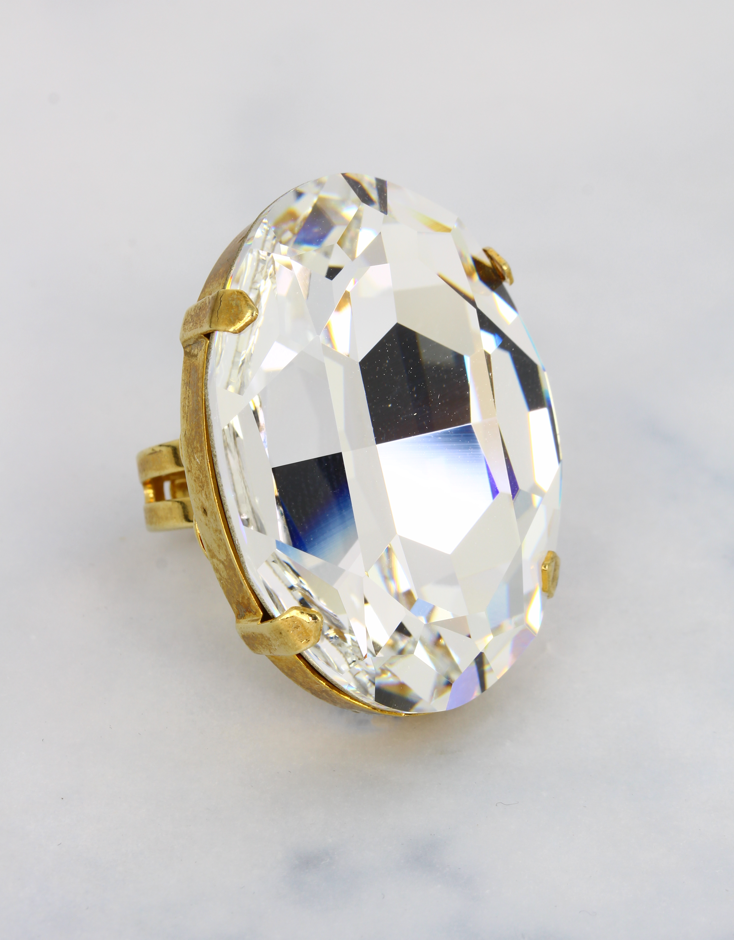 Crystal/ Silver