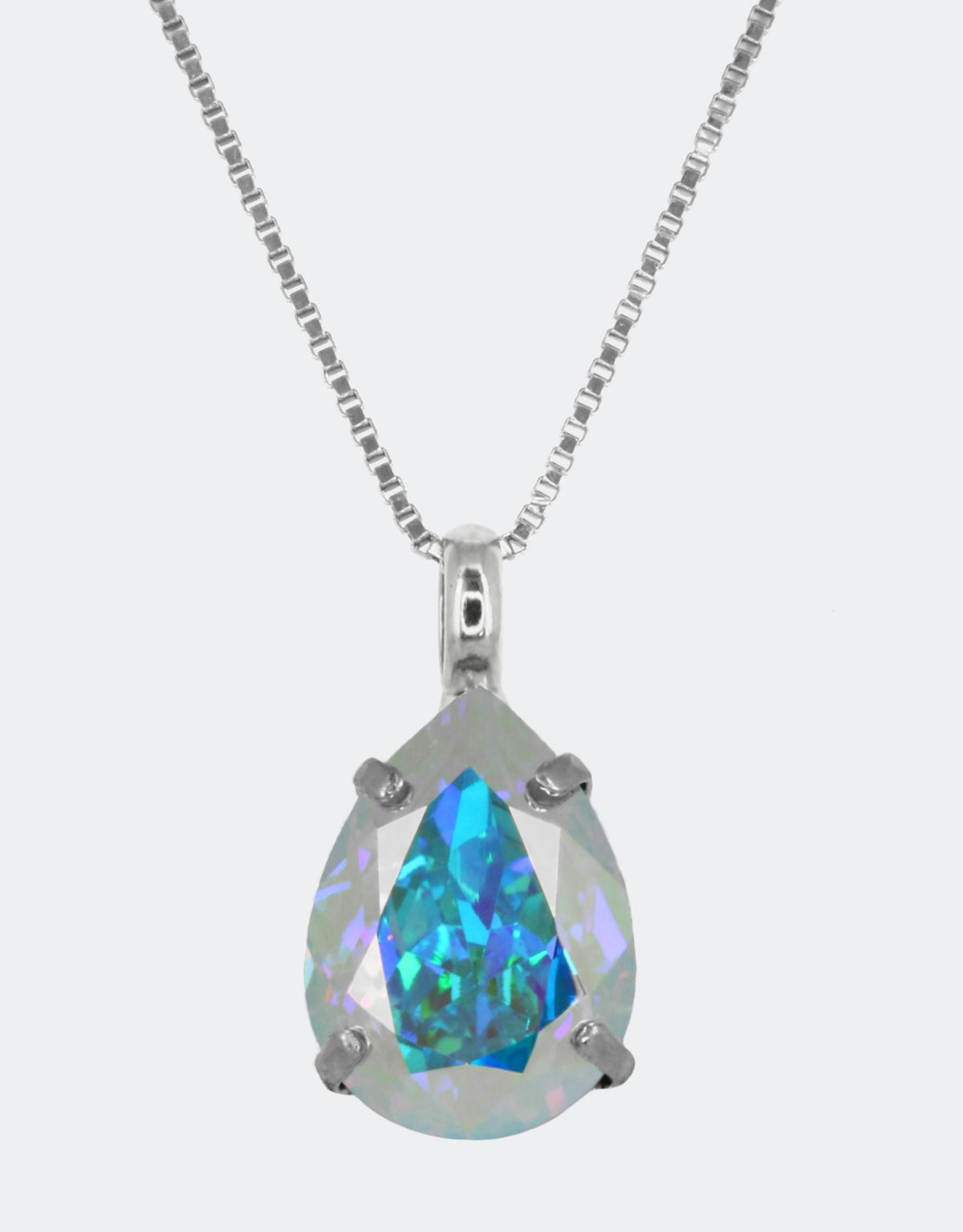 Crystal AB/ Silver