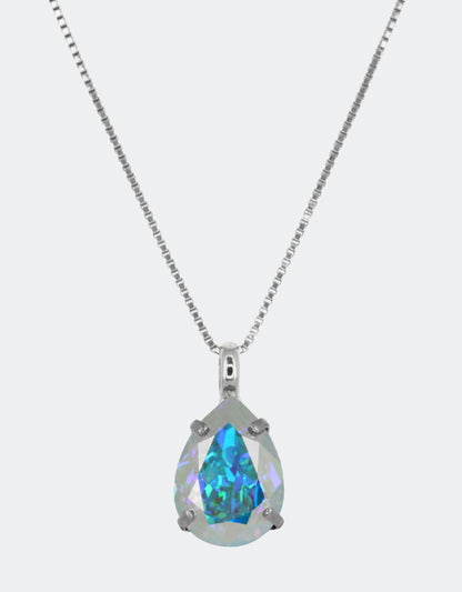 Crystal AB/ Silver