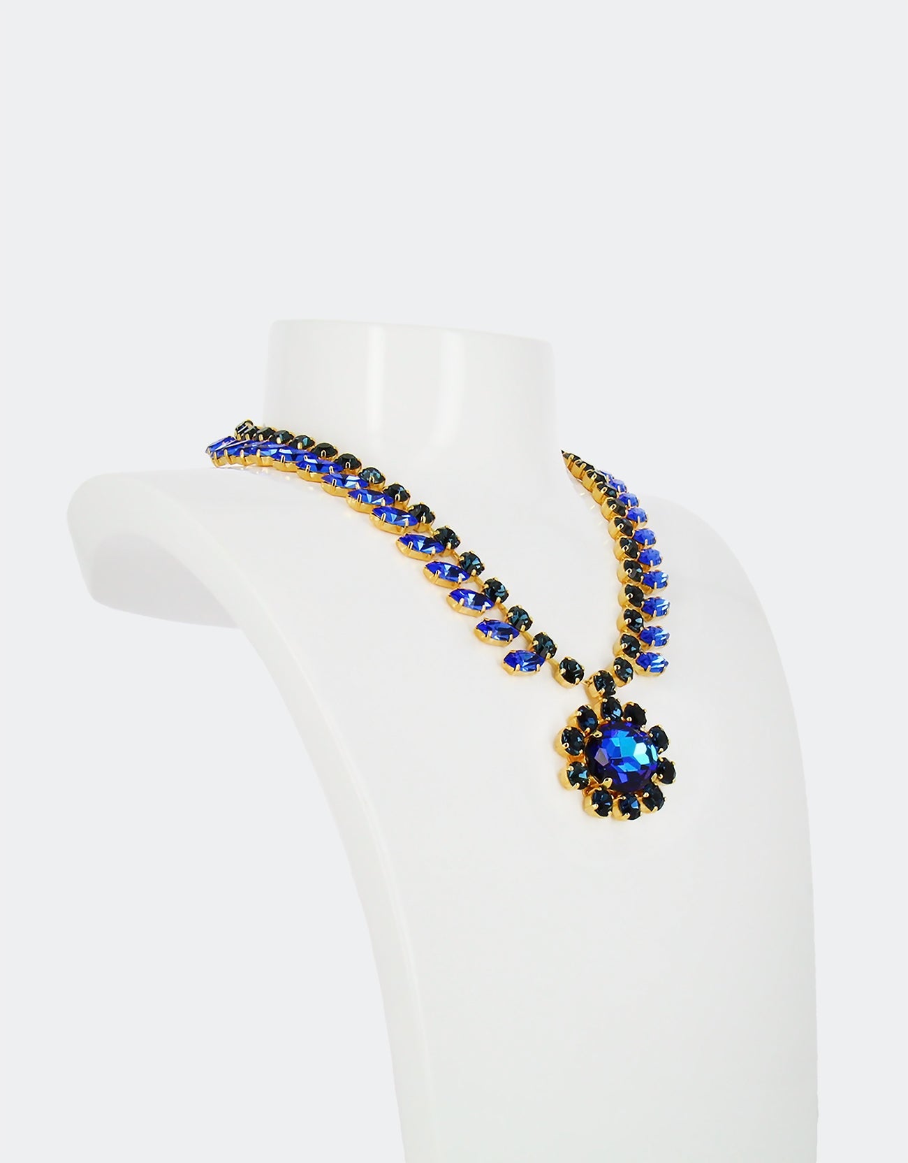 Sapphire/ Gold