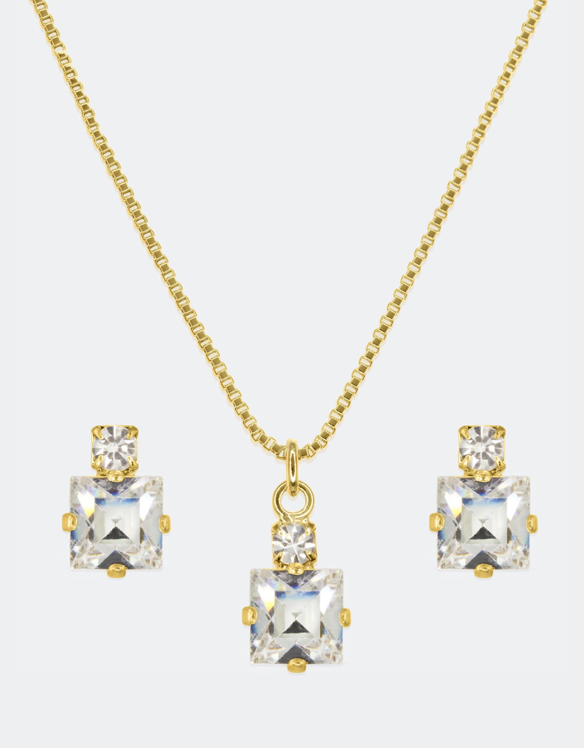 Crystal/ Gold