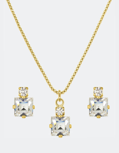Crystal/ Gold