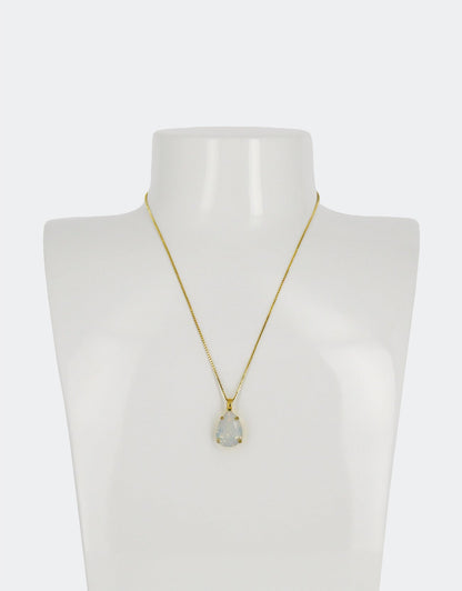 White Opal/ Gold